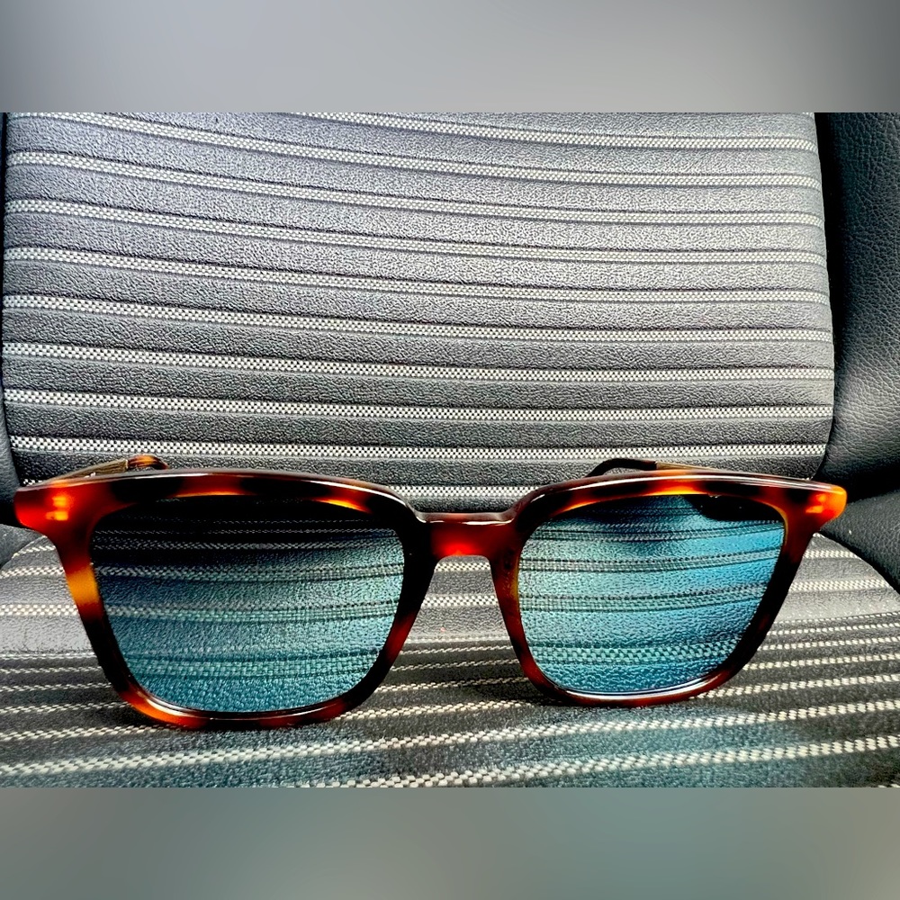 Mc Q women sunglasses; color gold